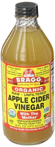 Bottle of apple cider vinegar